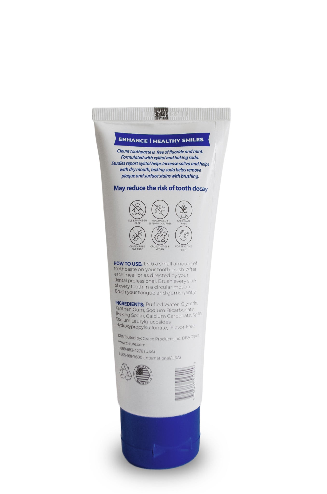 Toothpaste - Original Without Flavor 4oz