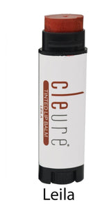 Tinted Lip Balm with Shea Butter - Organic - Cleure
