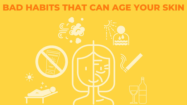 bad habits that can age your skin