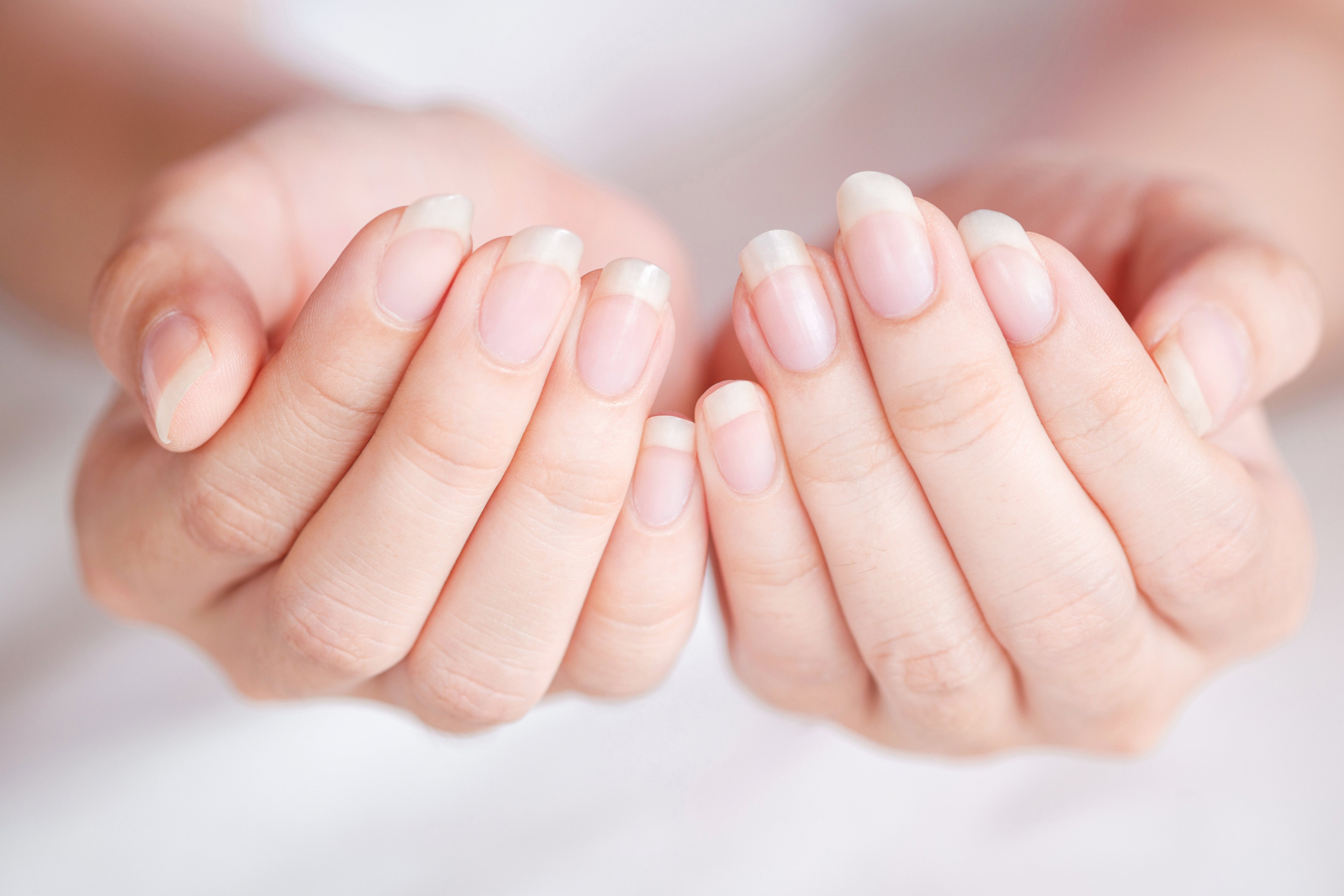 Close-Up long fingernail of women on background blurred, by Oporty786.