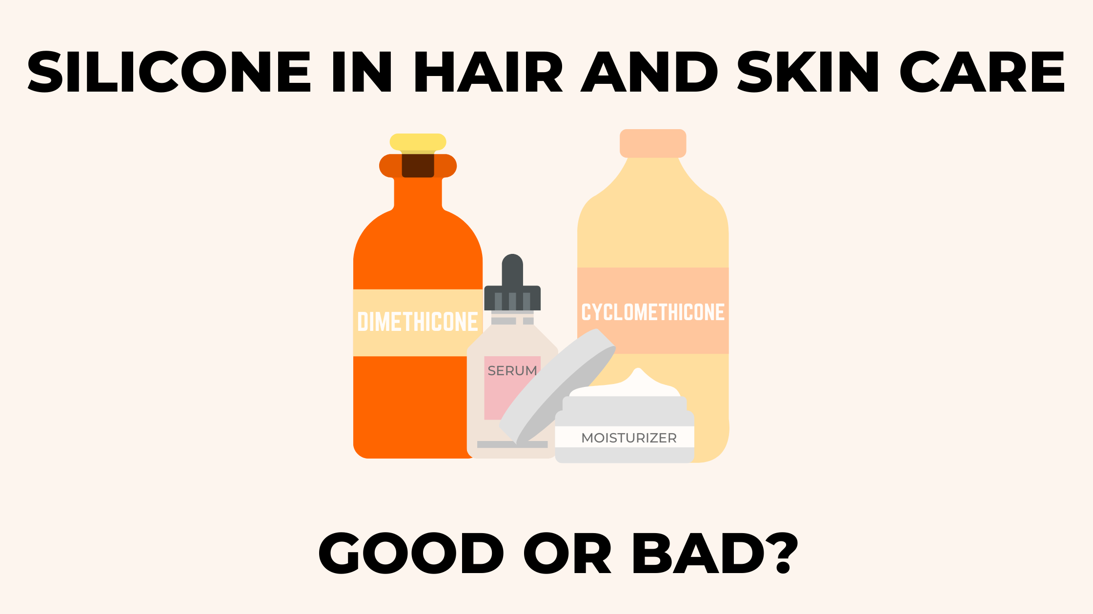 Is Silicone Good or Bad for Your Skin and Hair? - Cleure