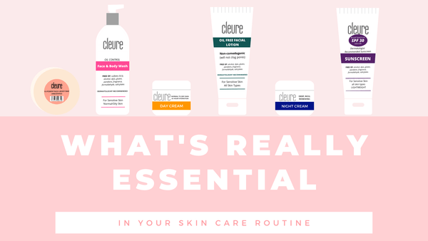 what's really essential in your skin care routine 