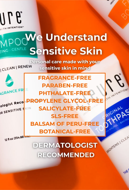 At Cleure, we are all about Sensitive Skin