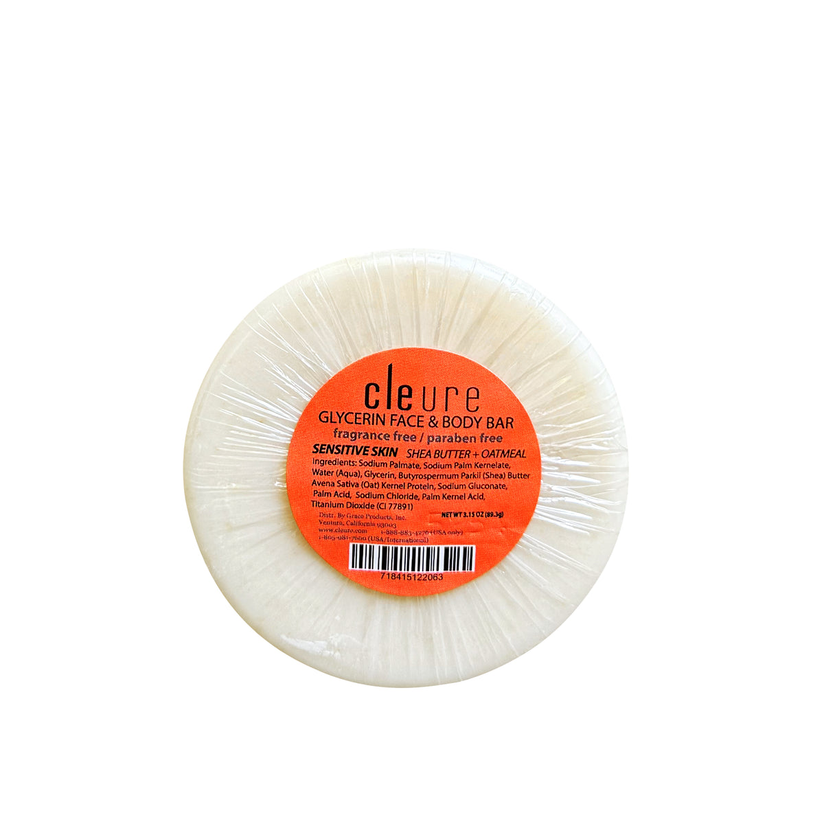 Glycerin Face & Body Soap Bar (3 oz)