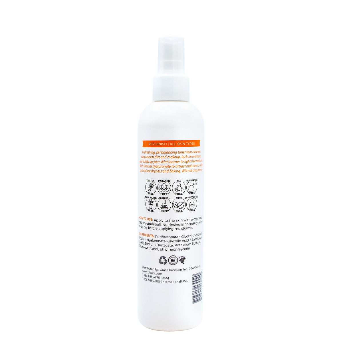 Alcohol-Free Facial Toner (8 oz)