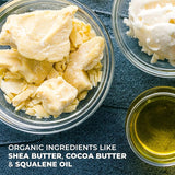 Lip Balm with Shea Butter - Organic, No Flavor