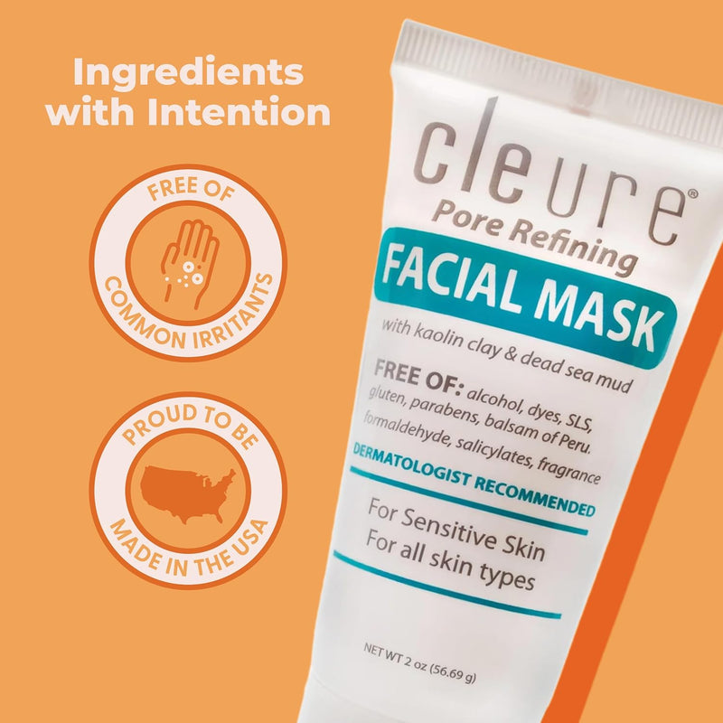 Facial Mask with Kaolin Clay