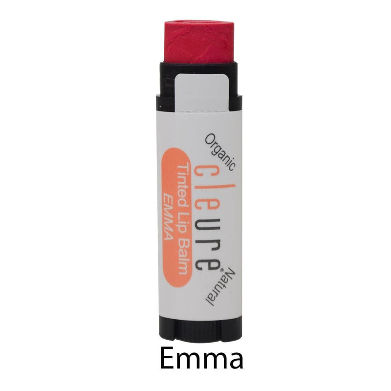 Tinted Lip Balm with Shea Butter - Organic - Cleure