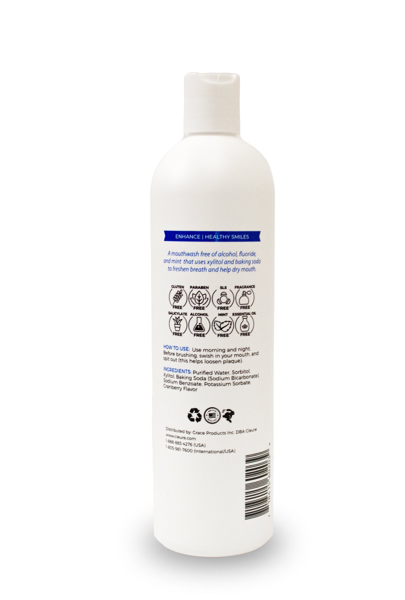 Cleure Mouthwash Ingredients